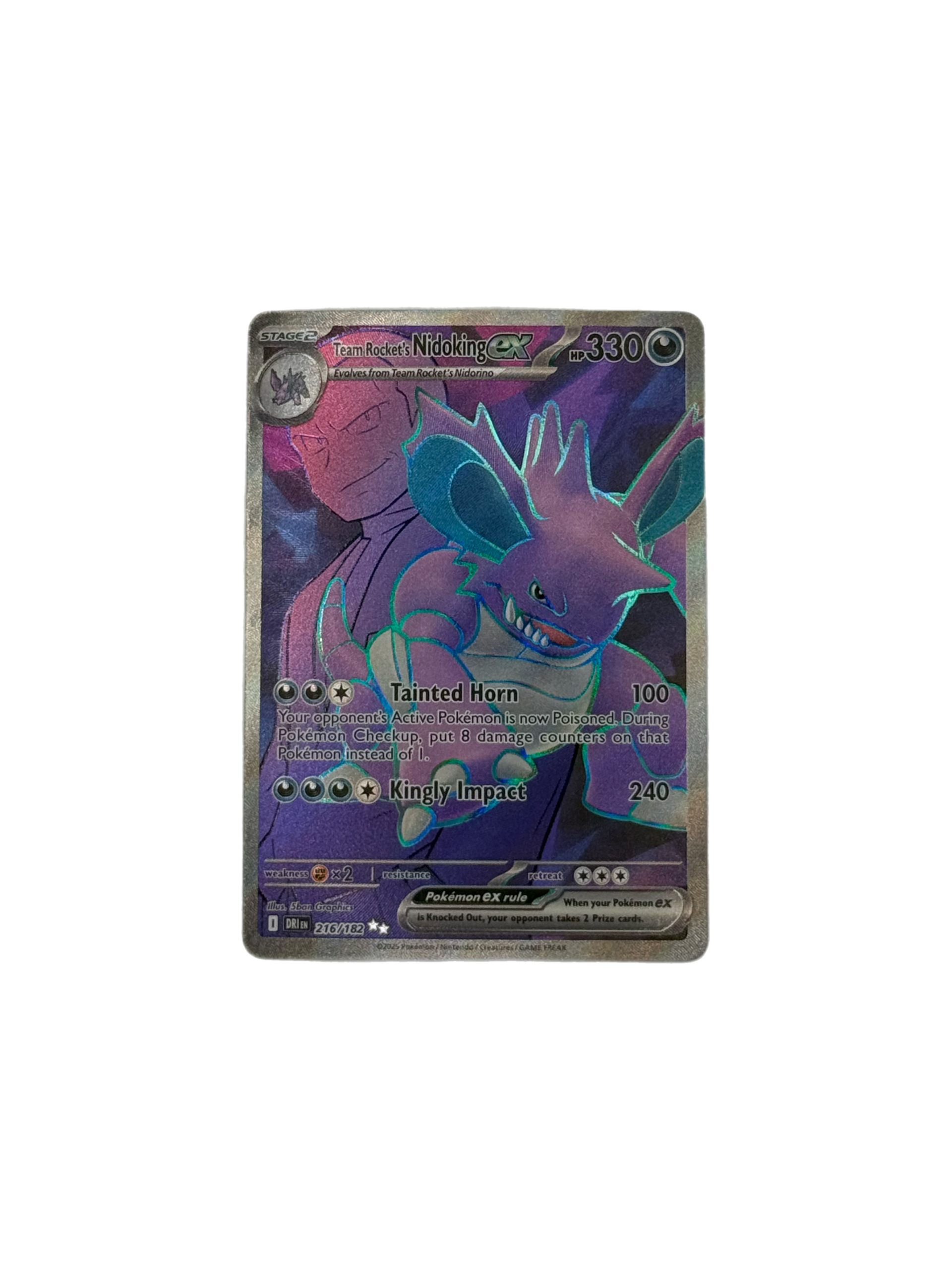 Team Rocket's Nidoking EX - Destined Rivals