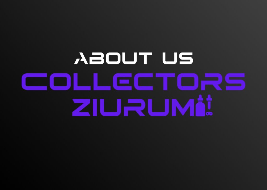 Collectors Ziurum "about us" Cover photo