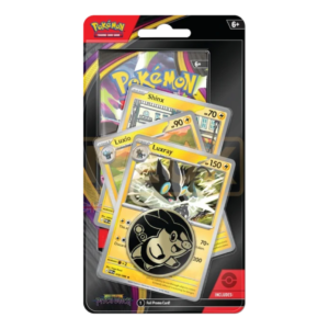 Pitch Black Single Pack Bliser luxray promo with coin