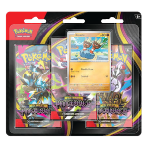 Pitch Black three pack blister with Binacle promo